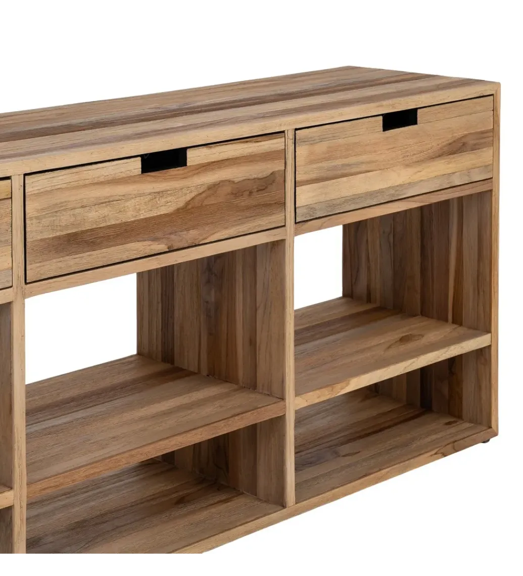 Zona-Design Stolik pod TV KURAN 140 cm drewno teak