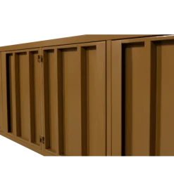 WOOOD Stolik pod TV LEVEL 160 cm miodowy