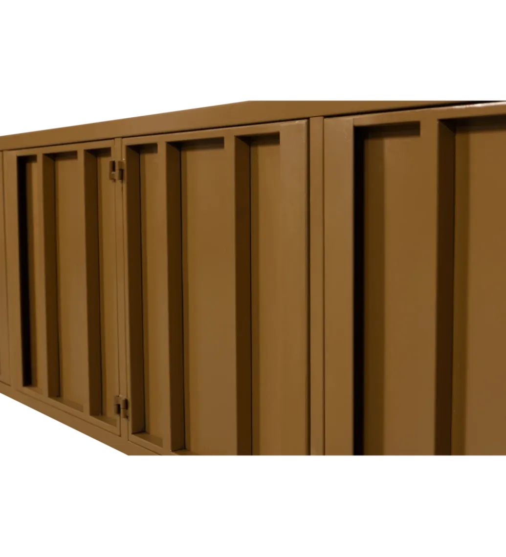 WOOOD Stolik pod TV LEVEL 160 cm miodowy