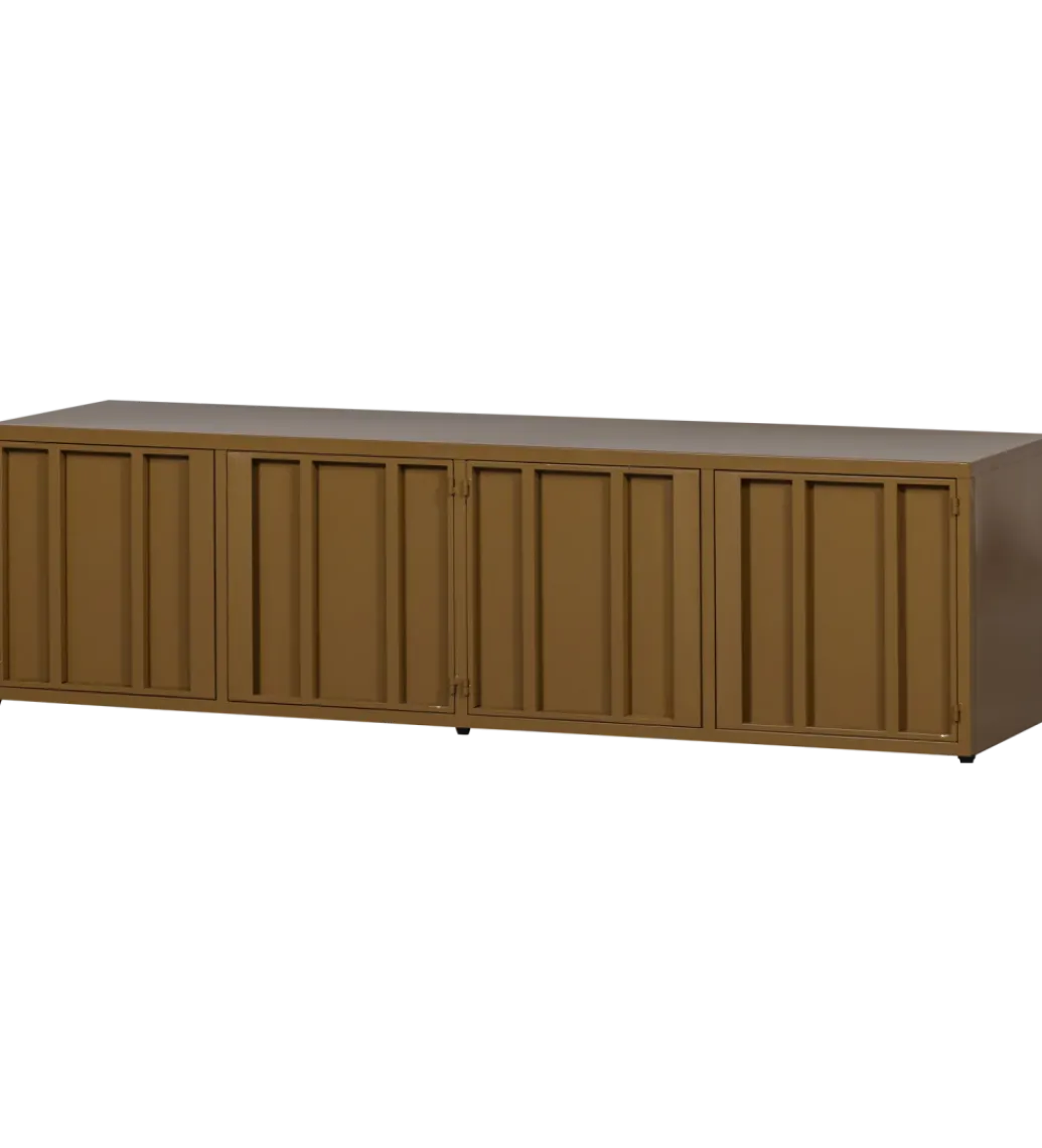 WOOOD Stolik pod TV LEVEL 160 cm miodowy