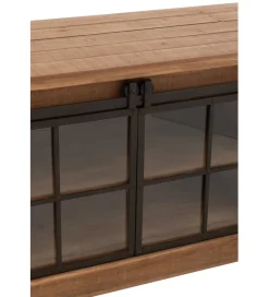J-Line Stolik pod TV LIA 160 cm naturalny