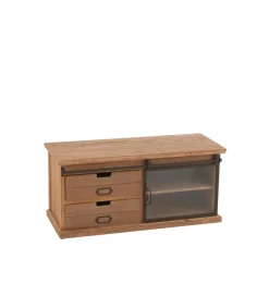 J-Line Stolik pod TV LIA 100 cm naturalny