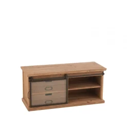 J-Line Stolik pod TV LIA 100 cm naturalny