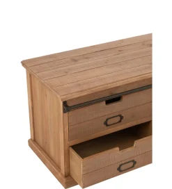 J-Line Stolik pod TV LIA 100 cm naturalny
