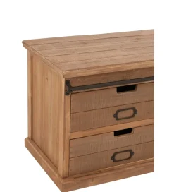 J-Line Stolik pod TV LIA 100 cm naturalny