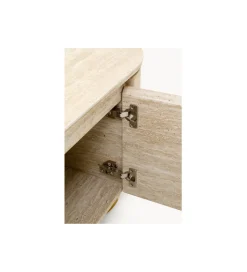 KARE Stolik pod TV LINNEA 160 x 45 cm naturalny