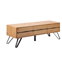Invicta Interior Stolik pod TV LIVING EDGE 160 cm kolor drewno dębu