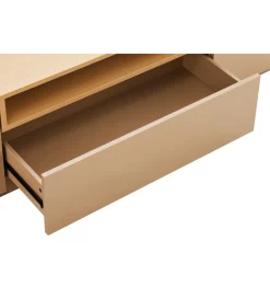 Invicta Interior Stolik pod TV LOFT 160 cm beżowa naturalna