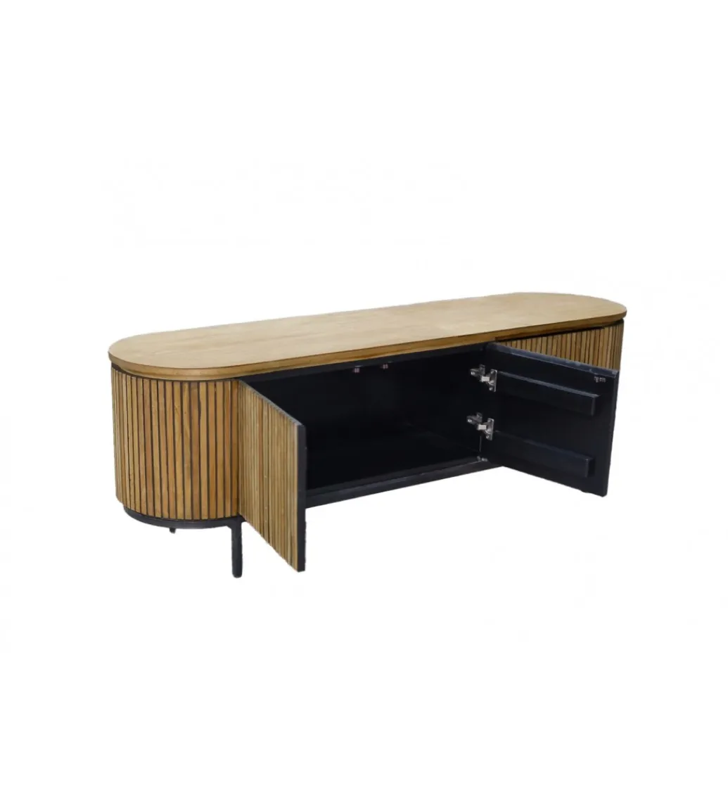 LF-Design Stolik pod TV LUSAN 170 cm drewno teak