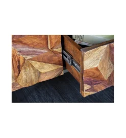Invicta Interior Stolik pod TV MIRANDA 160 cm drewno sheesham