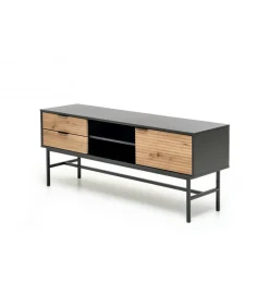 Halmar Stolik pod TV MURANO 150 cm w optyce dąb artisan