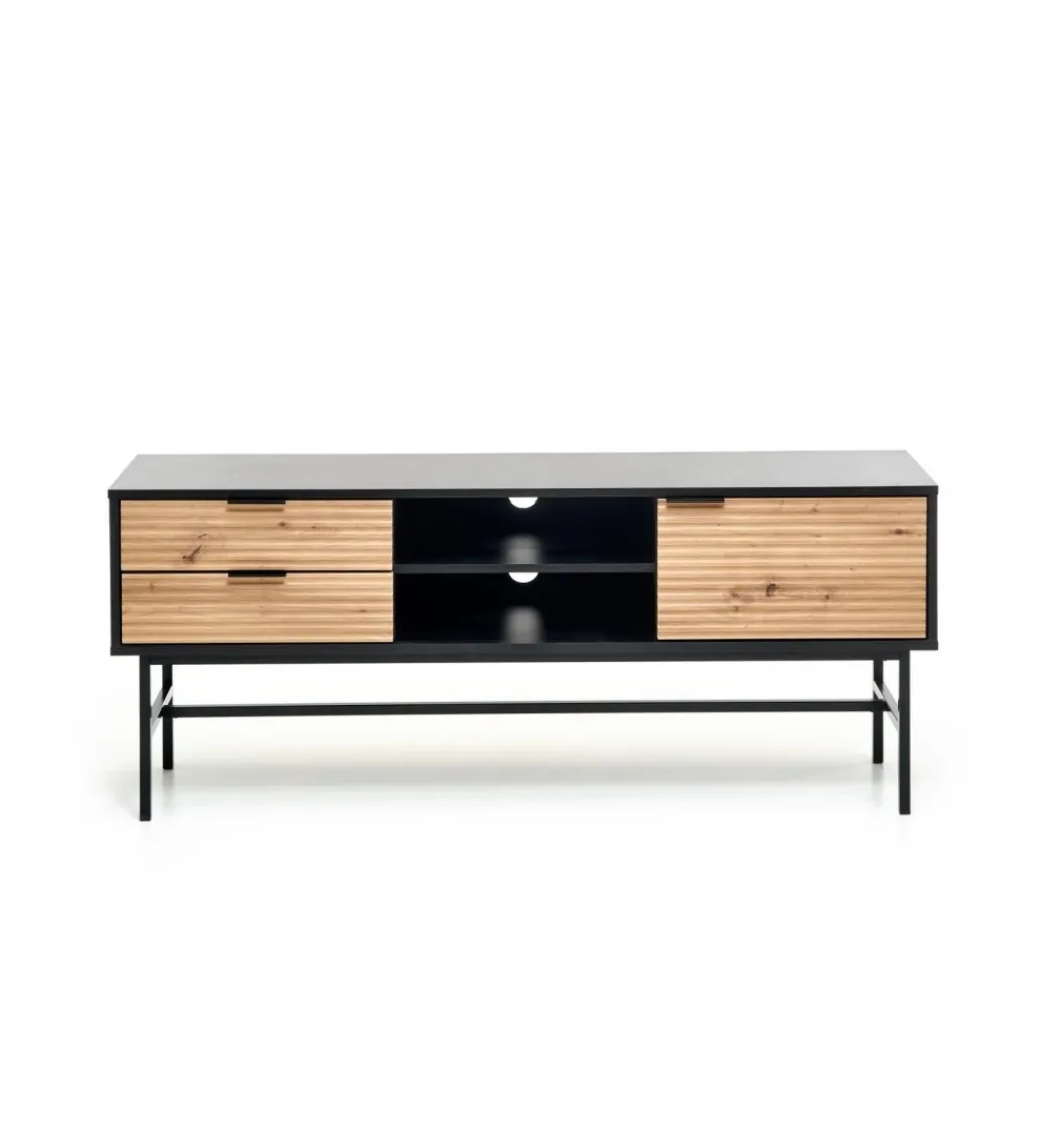 Halmar Stolik pod TV MURANO 150 cm w optyce dąb artisan