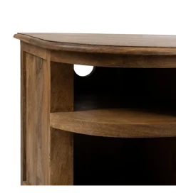 DENZO Stolik pod TV NETERO 198 cm drewno mango