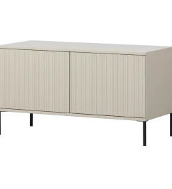 WOOOD Stolik pod TV NEW GRAVURE 100 cm drewno sosny dust