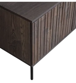 WOOOD Stolik pod TV NEW GRAVURE 150 cm drewno jesion
