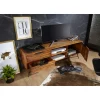 WOHNLING, GERMANY Stolik pod Tv NISHAN 160 cm drewno sheesham