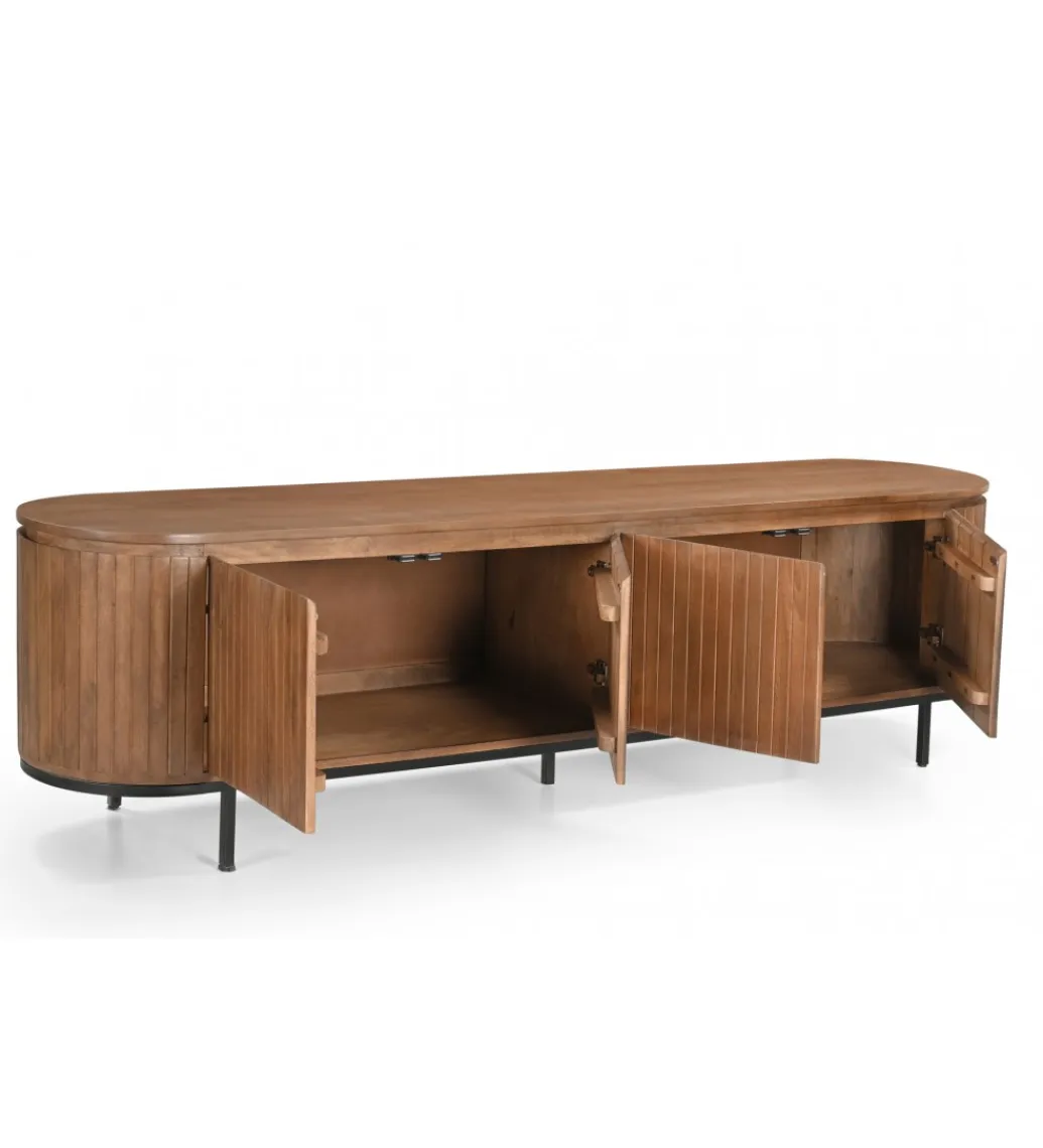 LF-Design Stolik pod TV NOORK 170 cm drewno mango