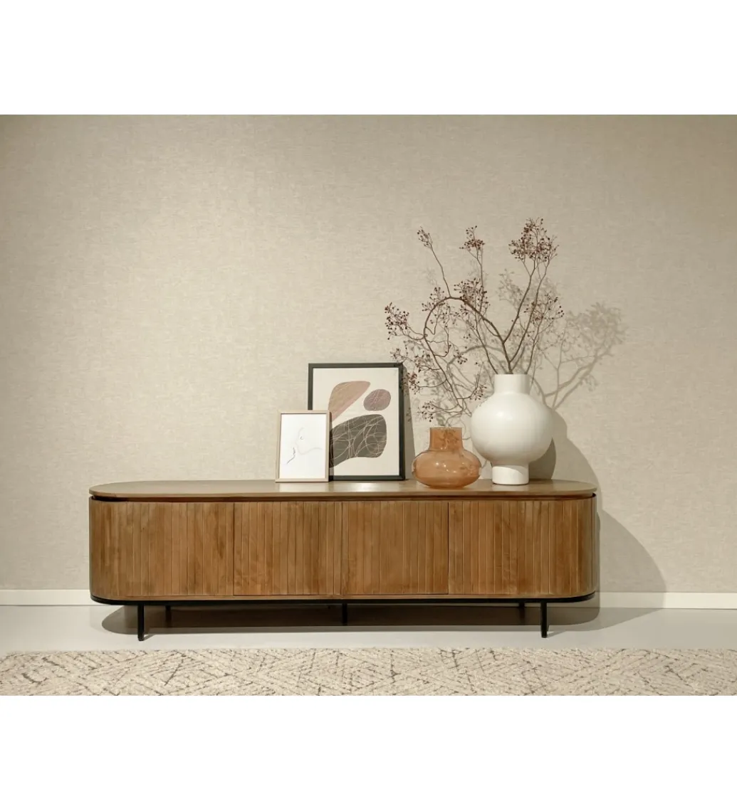 LF-Design Stolik pod TV NOORK 170 cm drewno mango