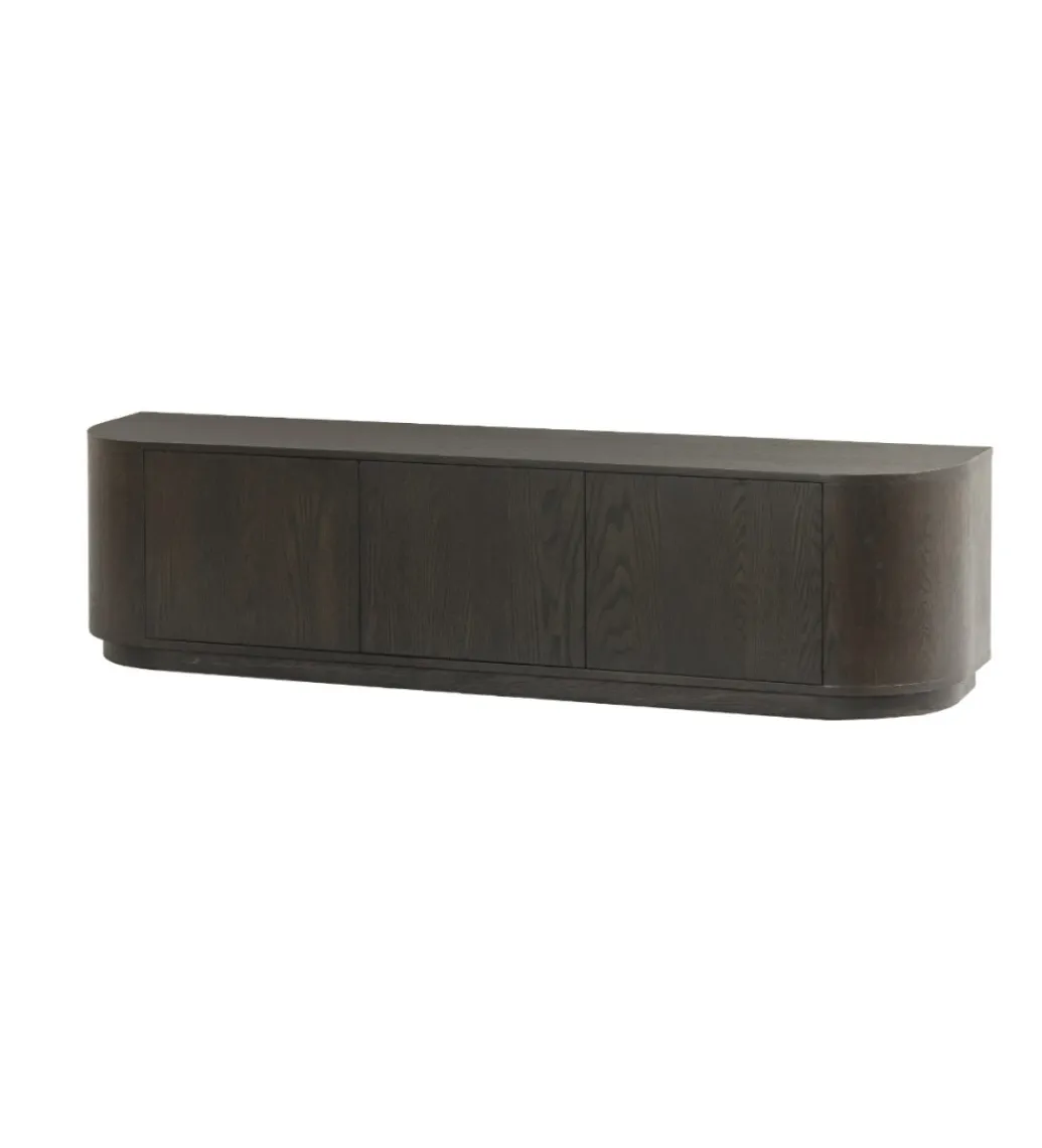 LF-Design Stolik pod TV NOVERO 180 cm ciemnobrązowy
