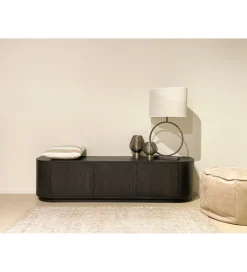 LF-Design Stolik pod TV NOVERO 180 cm ciemnobrązowy