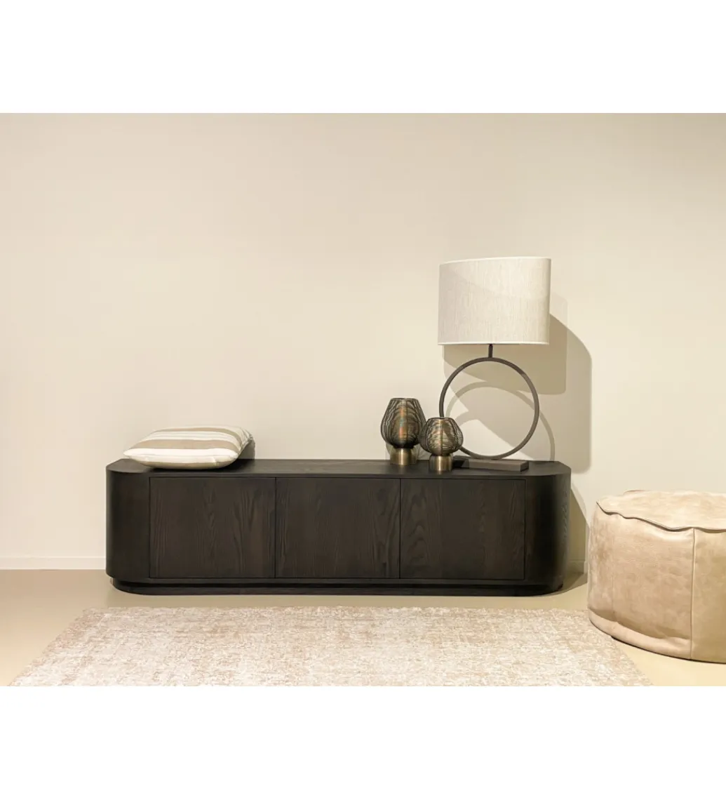LF-Design Stolik pod TV NOVERO 180 cm ciemnobrązowy