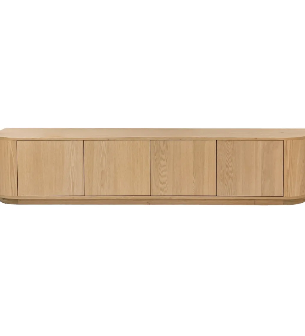 LF-Design Stolik pod TV NOVERO 220 cm naturalny