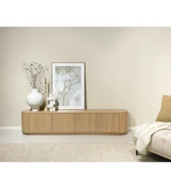 LF-Design Stolik pod TV NOVERO 220 cm naturalny
