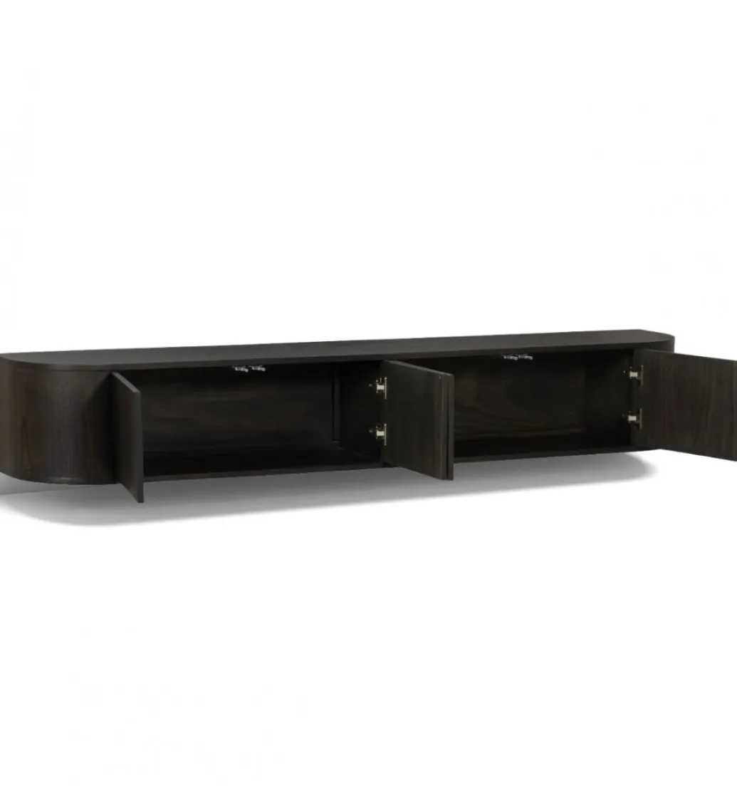 LF-Design Stolik pod TV NOVERO ZWEVEND 220 cm czarny