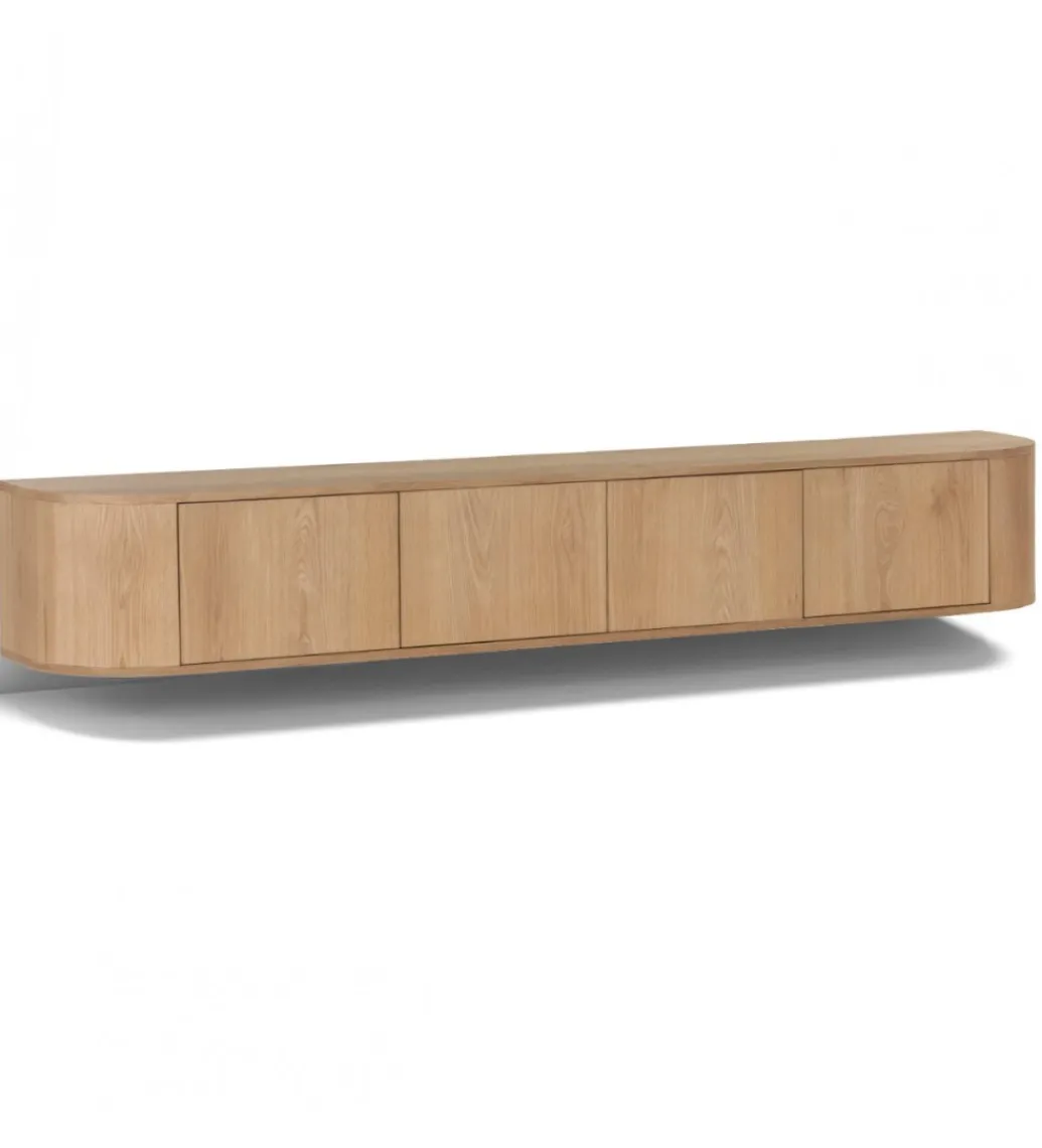 LF-Design Stolik pod TV NOVERO ZWEVEND 220 cm naturalny