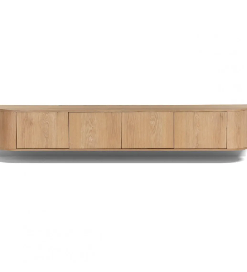 LF-Design Stolik pod TV NOVERO ZWEVEND 220 cm naturalny