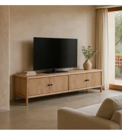 Zona-Design Stolik pod TV OGERON 190 cm drewno mango