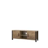Helvetia Stolik pod Tv OLIN WM 147 cm w optyce świerku Appenzeller