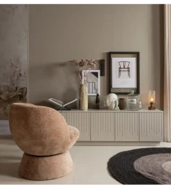 WOOOD Stolik pod TV PENCIL drewno sosny mist