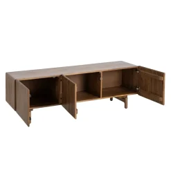 Zona-Design Stolik pod TV PERSOTON 160 cm drewno mango