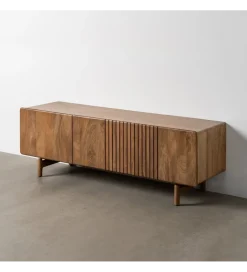 Zona-Design Stolik pod TV PERSOTON 160 cm drewno mango