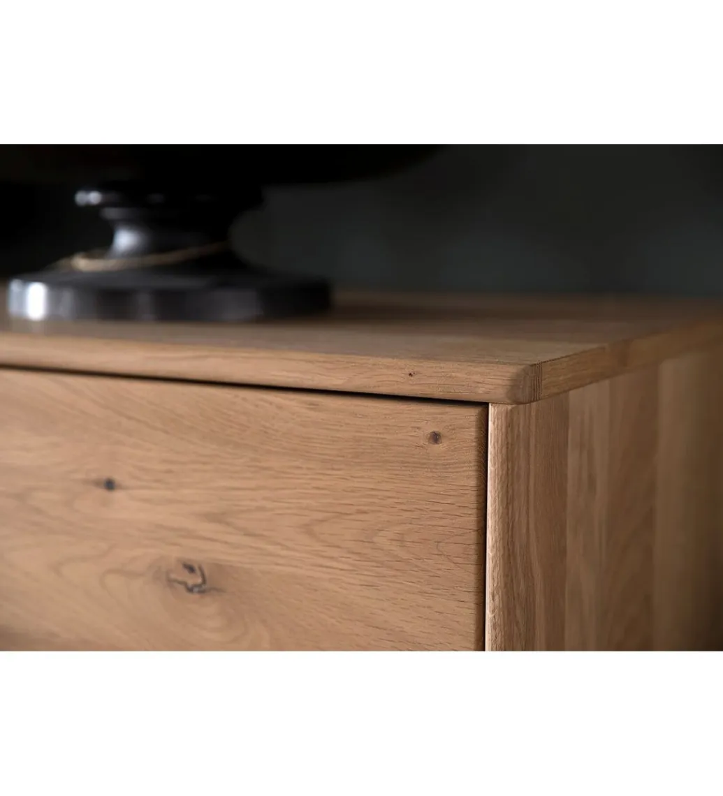 MCA Stolik pod TV PORTLAND 224 cm dębowy