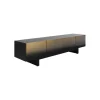 KARE Stolik pod TV PREZIOSO 180 cm czarna
