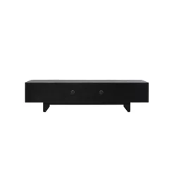 KARE Stolik pod TV PREZIOSO 180 cm czarna