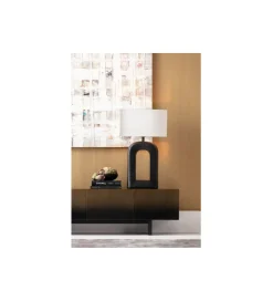 KARE Stolik pod TV PREZIOSO 180 cm czarna