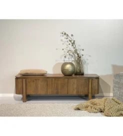 LF-Design Stolik pod TV SALANO 170 cm drewno mango naturalna