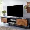 WOHNLING, GERMANY Stolik pod TV SALUZZO 163 cm w optyce dąb