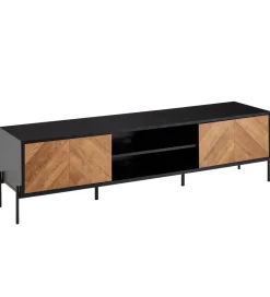 WOHNLING, GERMANY Stolik pod TV SALUZZO 163 cm w optyce dąb