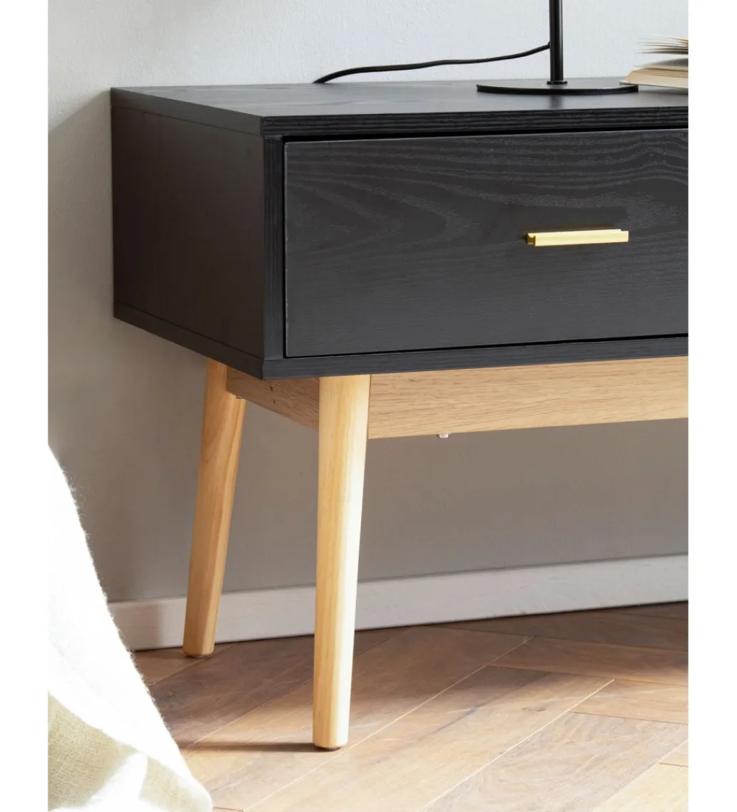 WOHNLING, GERMANY Stolik pod TV STILER 150 cm czarny