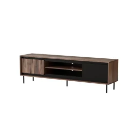 Halmar Stolik pod TV SWING 180 cm w optyce orzecha