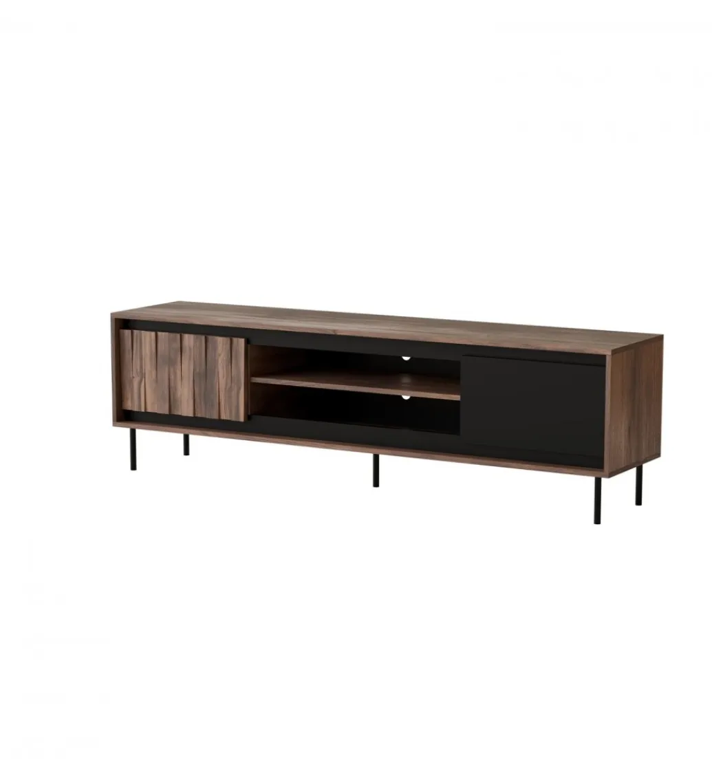 Halmar Stolik pod TV SWING 180 cm w optyce orzecha