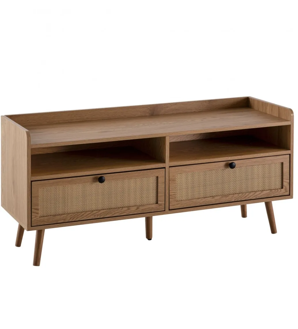 WOHNLING, GERMANY Stolik pod TV TAMI 120 cm w optyce dębu