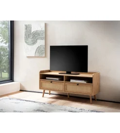 WOHNLING, GERMANY Stolik pod TV TAMI 120 cm w optyce dębu