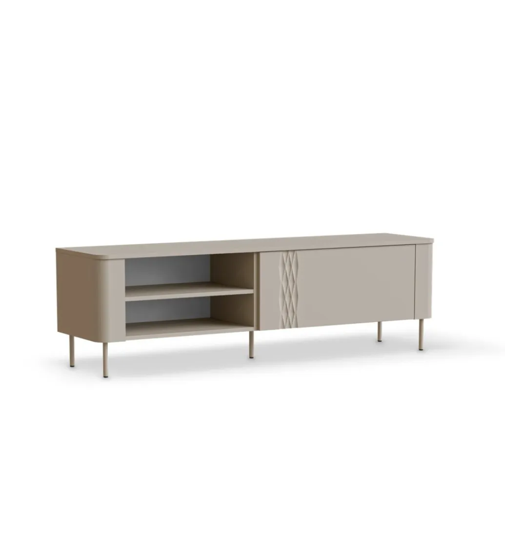 Halmar Stolik pod TV TIRANTE 160 cm kaszmir
