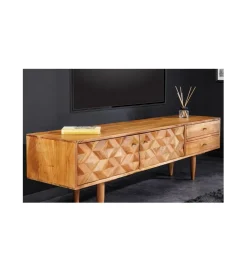 Invicta Interior Stolik pod TV TROPEA 145 cm drewno akacja honey