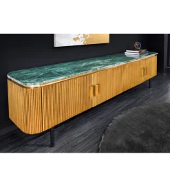 Invicta Interior Stolik pod TV VENEZIANO 160cm drewno mango